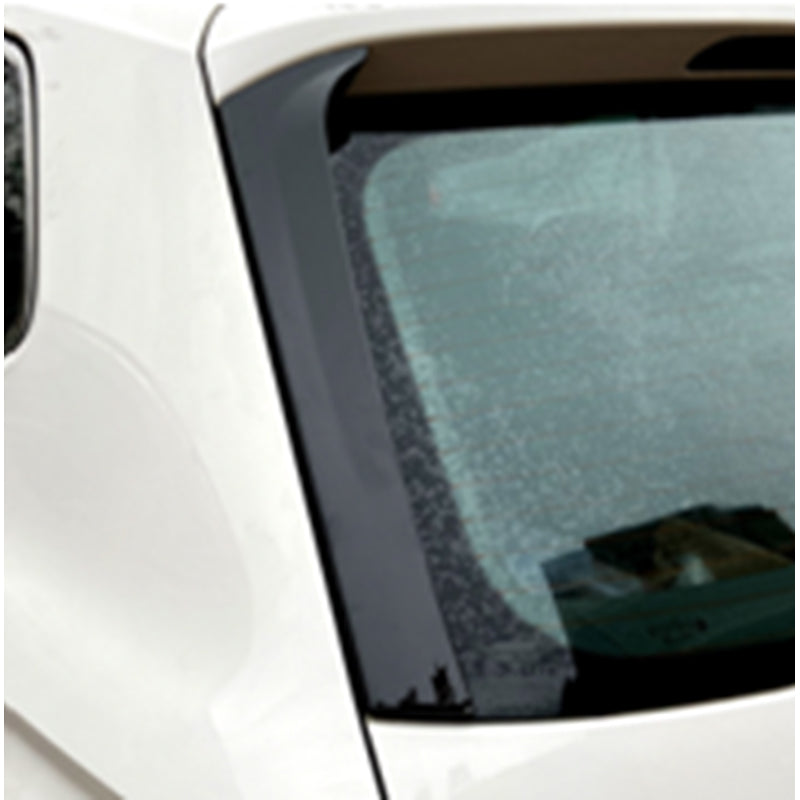 AutoStyle, rear window side spoilers, ABS Glossy Black, Fits Volkswagen Tiguan II 2016-2024 (excluding R/R-Line)