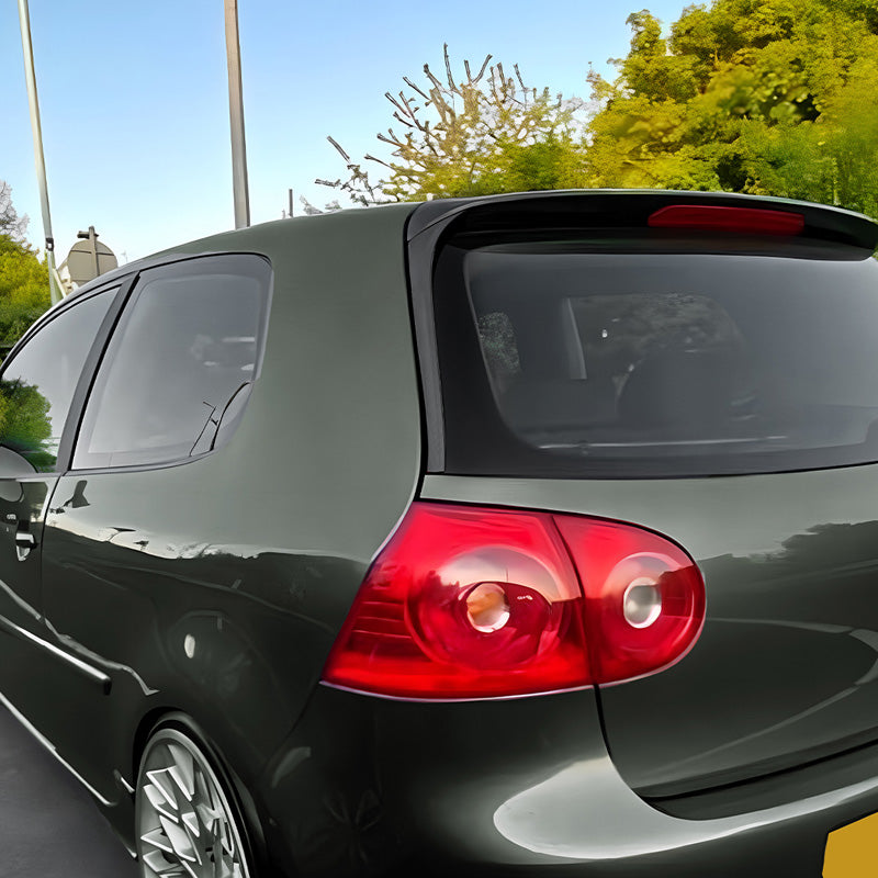 AutoStyle, Spoilers arrière pour lunette arrière, noir brillant, auto-adhésifs, compatible avec Volkswagen Golf V HB (2003-2008)
