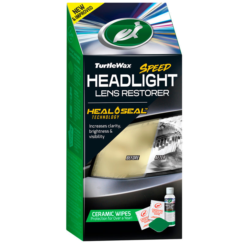 Turtle Wax Speed Kit de rénovation de phares