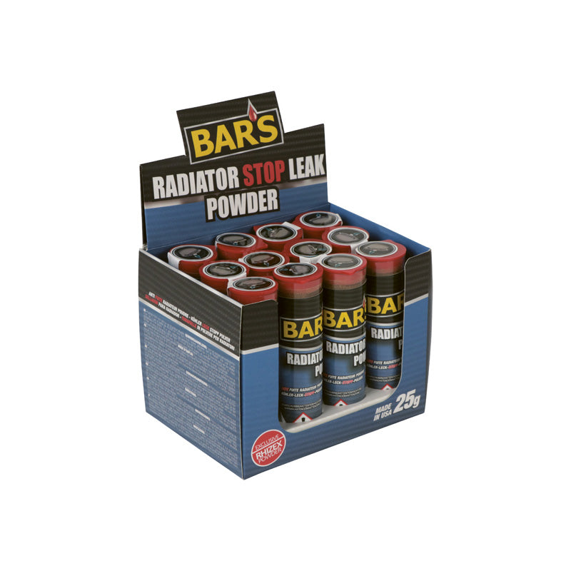 Bari, stop fuite pour système de refroidissement - 25g - colmate jusqu'à 0,9 mm