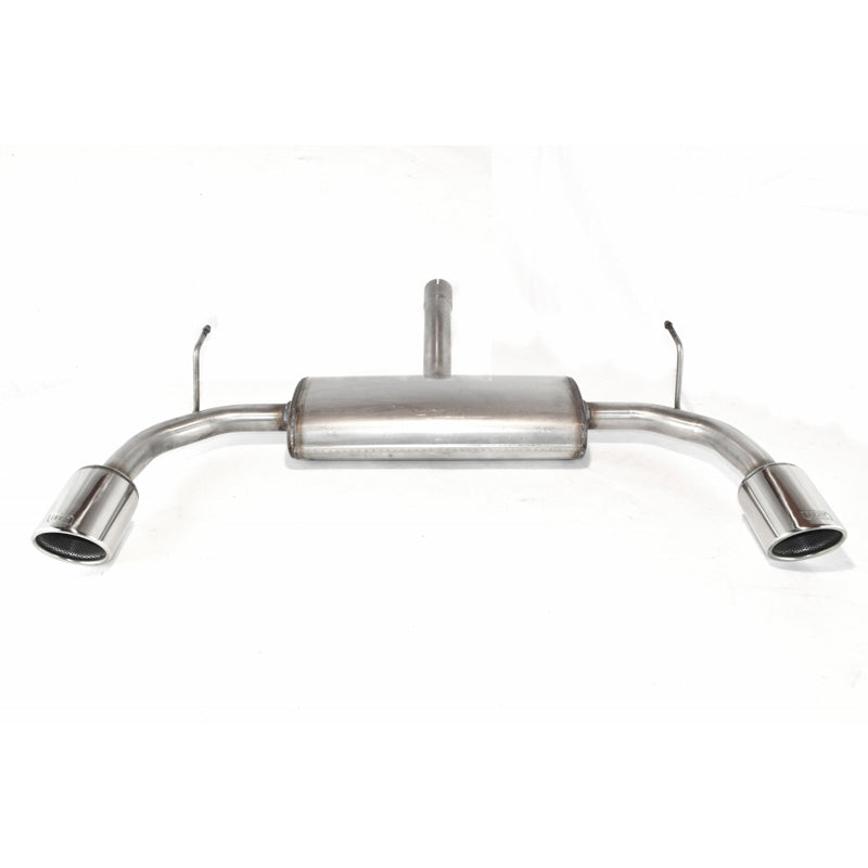 Ulter Sport, Dual sports exhaust, stainless steel, fits Alfa Romeo Giulietta HB 5-doors 1.4 T 77/88/125kW 2010- 100mm