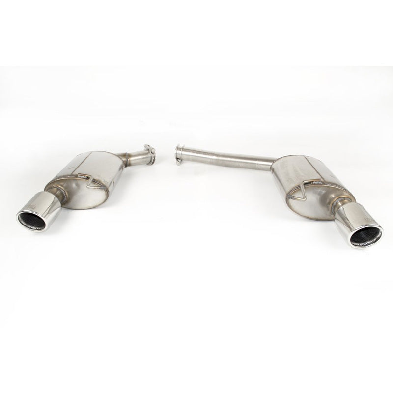 Ulter Sport, Double sport exhaust, stainless steel, fits Audi A4 (B8) Avant 2.0 TSI 155kW 2007-2011 90mm