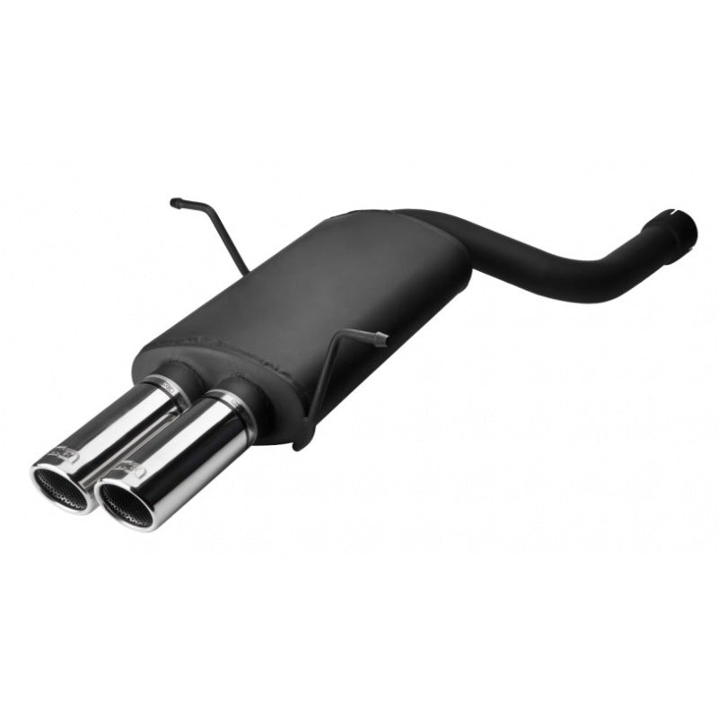 Ulter Sport, échappement sport, convient à BMW E46 6-Cilinder Sedan/Coupe/Touring 320i 110kW/323i 125kW/328i 142kW 1998-2005 (with 1 connection pipe) 2x 70mm