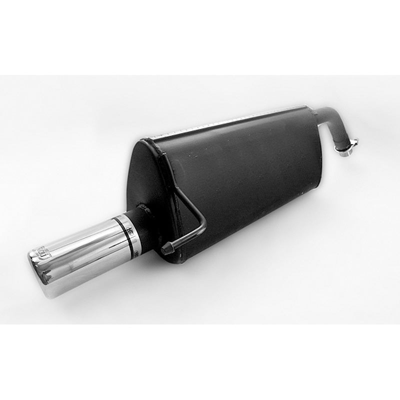 Ulter Sport, échappement sport, 80mm, Convient à Fiat Grande Punto + Evo 1.2i 48kW/1.4i 57kW/1.4i 16V 70kW (2005-), homologué E