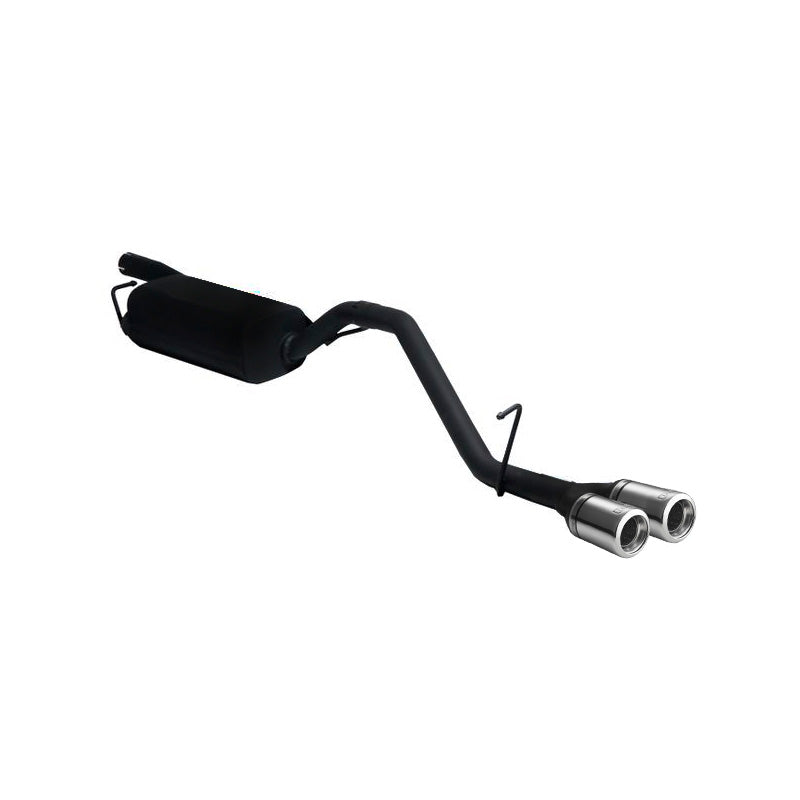 Ulter Sport, silencieux sport, compatible avec Ford Focus C-Max 1.6i 74/85kW/1.8i 92kW/2.0i 107kW/1.8 TDCi 85kW 2004-2010 2x 80mm