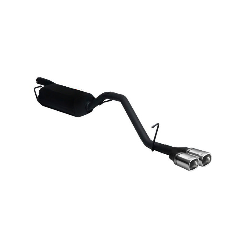 Ulter Sport, Échappement sport, compatible avec Ford Focus C-Max 1.6i 74/85kW/1.8i 92kW/2.0i 107kW/1.8 TDCi 85kW 2004-2010 2x 80x65mm