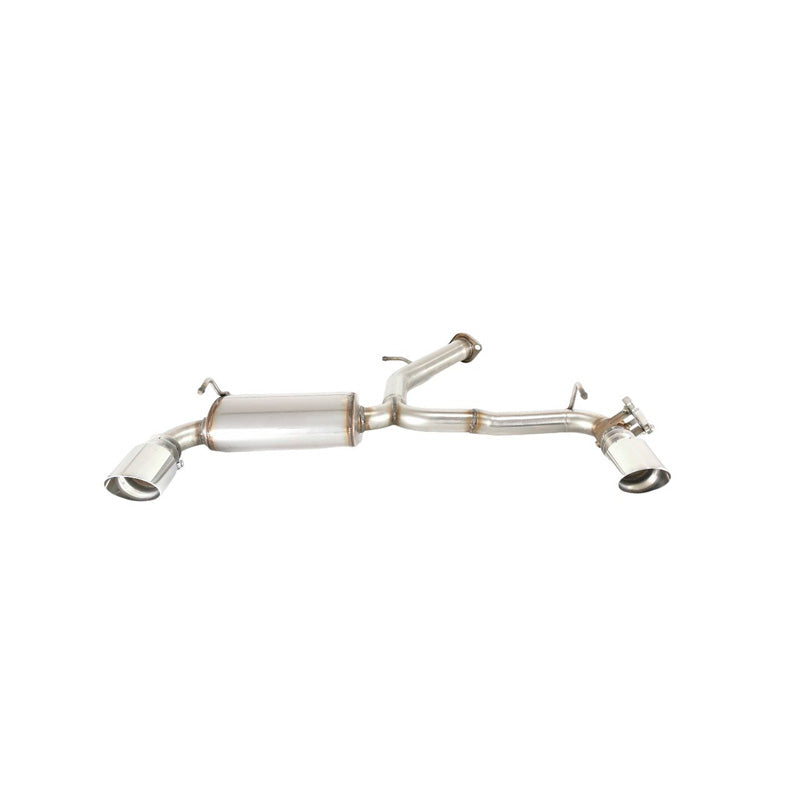 Ulter Sport, Double sports exhaust, stainless steel, fits Hyundai i30 N Hatchback 202kW 2016-2022 2x 100mm