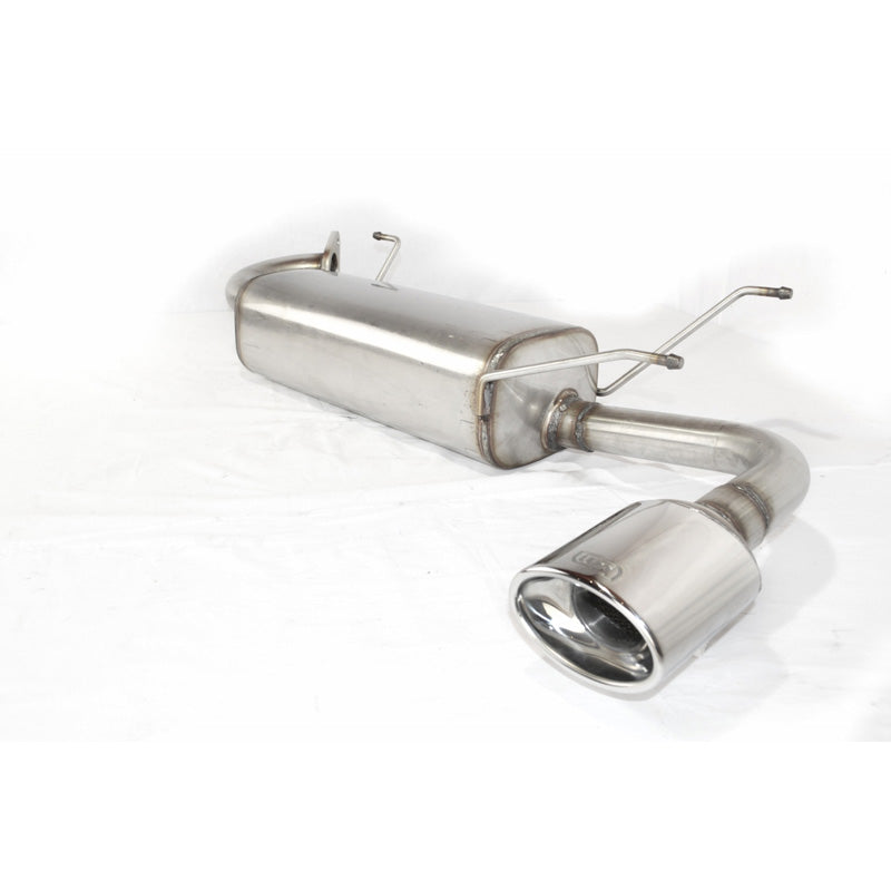 Ulter Sport, Sports exhaust, stainless steel,  fits Mazda MX5 NB 1.6i 81kW/1.8i 103kW 1998-2005 120x80mm