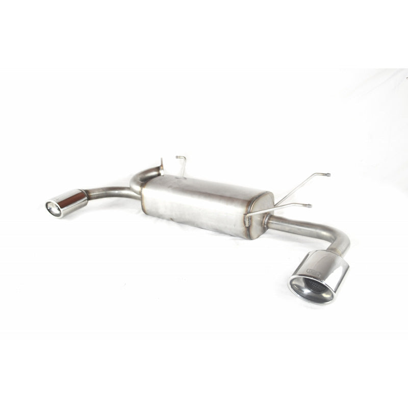Ulter Sport, Double sports exhaust, stainless steel, fits Mazda MX5 NB 1.6i 81kW/1.8i 103kW 1998-2005 120x80mm