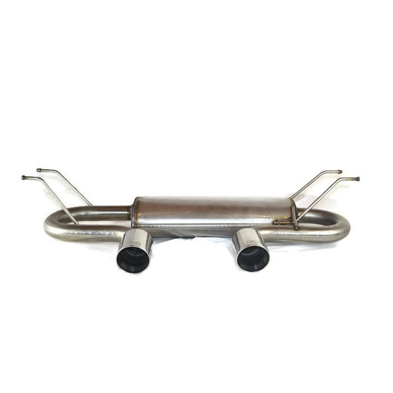 Ulter Sport, Twin sports exhaust, Stainless steel, Fits Mazda MX-5 (ND) 1.5 96kW & 2.0 118/135kW (2015-), 2x 91mm, E-mark approved