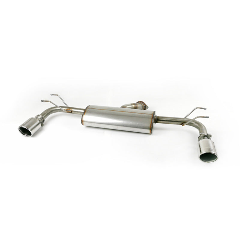 Ulter Sport, Double sport exhaust, stainless steel, Fits Mazda 3 HB (BP) 2.0 90/110kW Skyactiv-G 2019- 1x 100mm RS