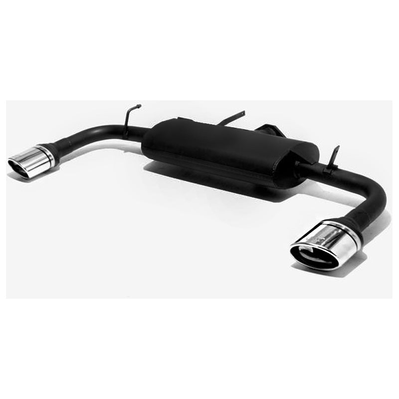 Ulter Sport, Double sport exhaust, Fits Mitsubishi Lancer VIII HB/Sedan 1.5i 80kW/1.8i 105kW 2007-2012 120x80mm Slanted