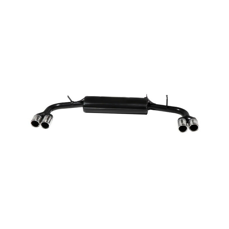Ulter Sport, Twin sports exhaust, 2x70 mm, Fits Mitsubishi Lancer VIII HB/Sedan 2007-2012, E-mark approved