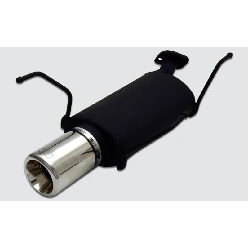 Ulter Sport, Sports exhaust, Stainless steel, Fits Nissan Almera N16 HB 1.5i/1.8i (2000-2006), 100 mm