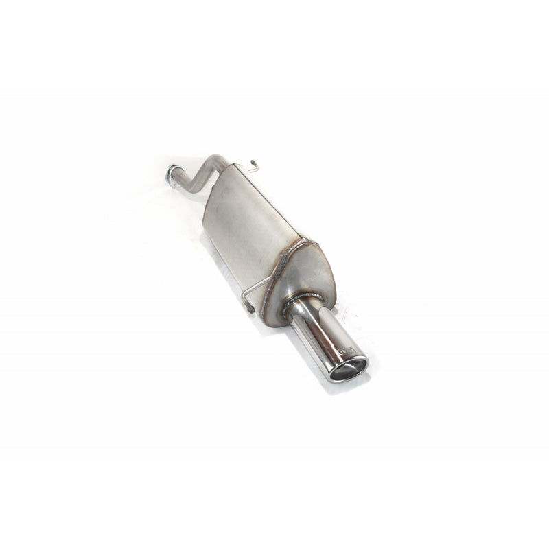 Ulter Sport, Sport exhaust, stainless steel,  fits Opel Corsa D HB 1.0i 44kW/1.2i 59kW/1.4i 66kW 2006- 95x65mm (excl. OPC/OPC-Line)