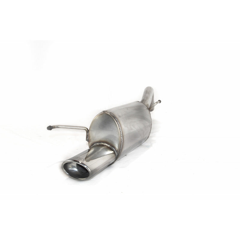 Ulter Sport, Sport exhaust, stainless steel,  fits Opel Adam 1.4 74kW 2013- 95x65mm
