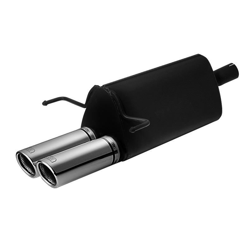 Ulter Sport, échappement sport, 2x70mm, Convient à Opel Astra H HB 1.4i/1.6i/1.8i (2004-2009), homologué E