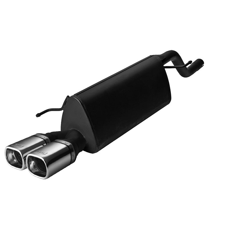 Ulter Sport, Sport exhaust, fits Opel Corsa D HB 1.0i 44kW/1.2i 59kW/1.4i 66kW 2006- 2x 80x65mm (excl. OPC/OPC-Line)