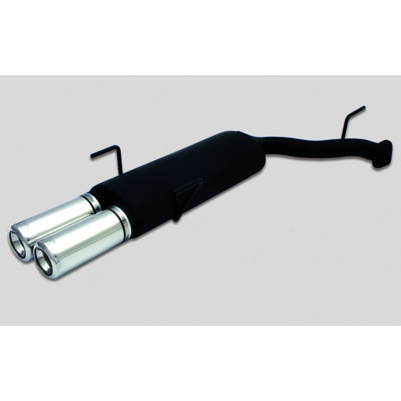 Ulter Sport, Sports exhaust, fits Opel Vectra B Facelift Combi 1.6i 16V 74kW/1.8i 16V 92kW/2.0i 16V 100kW 1999-2002 2x 80mm