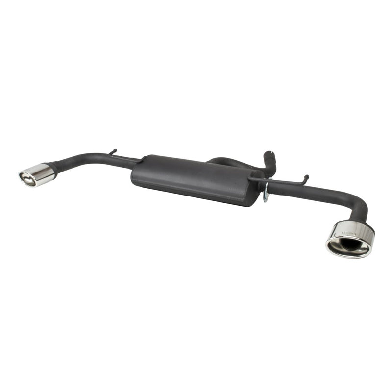 Ulter Sport, Dual sports exhaust, fits Opel Mokka / Mokka X 1.4T 103kW 2012-2019 2x 120x80mm