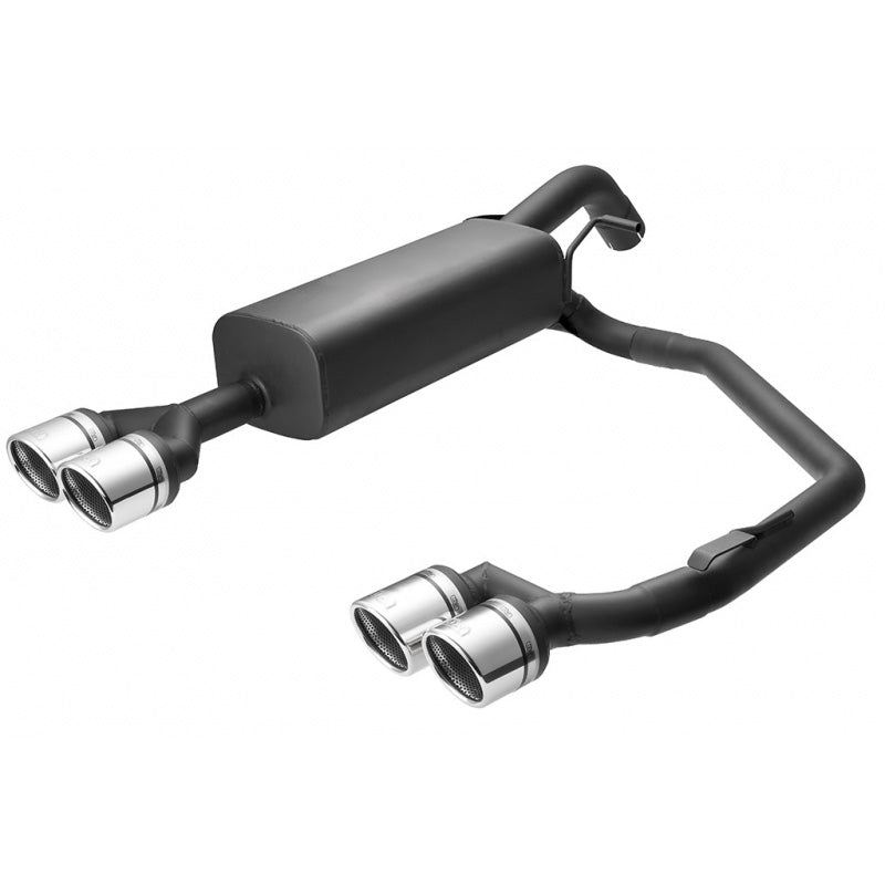 Ulter Sport, Dubbele sportuitlaat, 2x 90mm, Geschikt voor Peugeot RCZ 1.6THP 115kW/147kW/2.0 HDI 120kW (2010-2012)