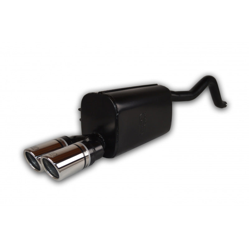 Ulter Sport, sports exhaust, fits Renault Clio D 5-doors 0.9L 66kW 2012- 2x 70mm