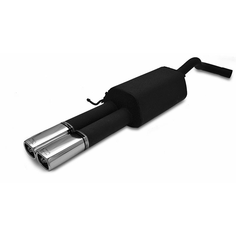 Ulter Sport, sports exhaust, fits Skoda Octavia HB/Combi 1.4i 44/55kW/1.6i 55/74kW/1.8i 92kW/1.8T 110kW/1.9SDI 50kW/1.9TDI 66/81/74/96kW 1996- 2x 80x65mm