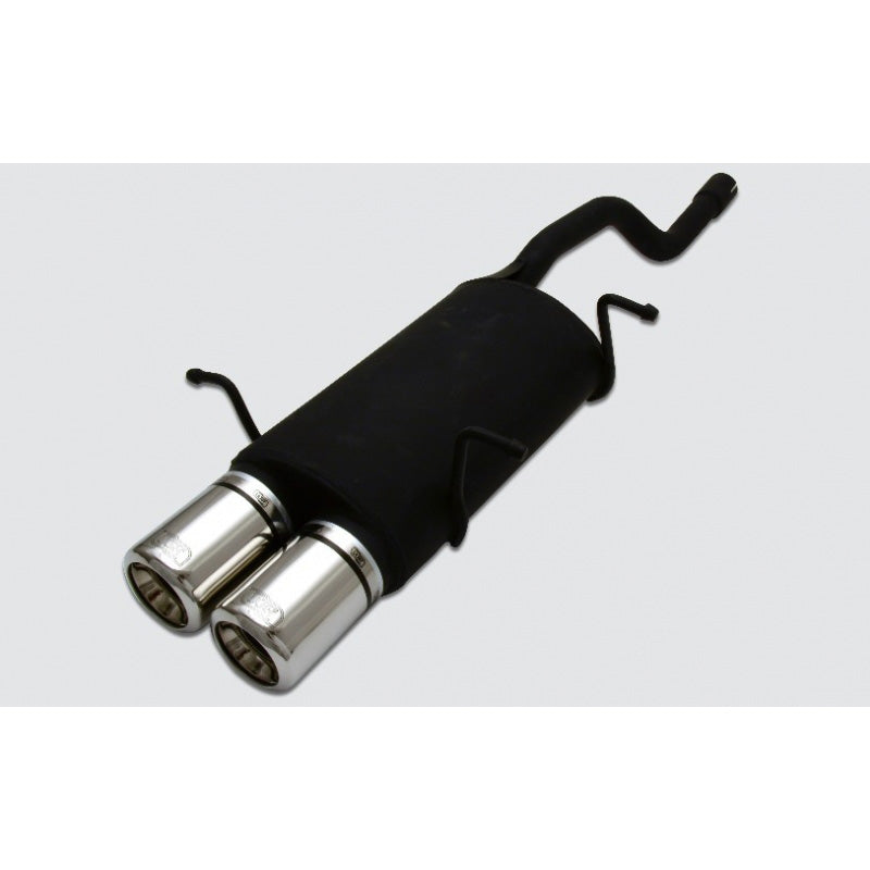 Ulter Sport, Sport Exhaust, fits Suzuki Swift II HB 1.0i 37/39/41kW/1.3i 47/50/52/54kW (1989-2005), 2x 80mm