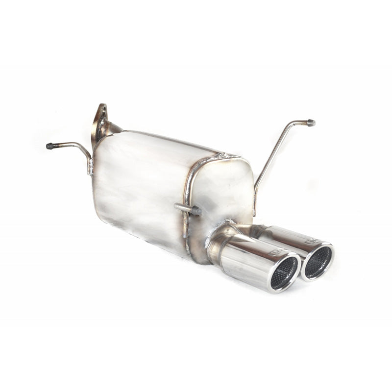 Ulter Sport, Sportuitlaat, roestvrij staal,  past op Suzuki Swift IV HB 1.2 69kW 2010- 2x 70mm