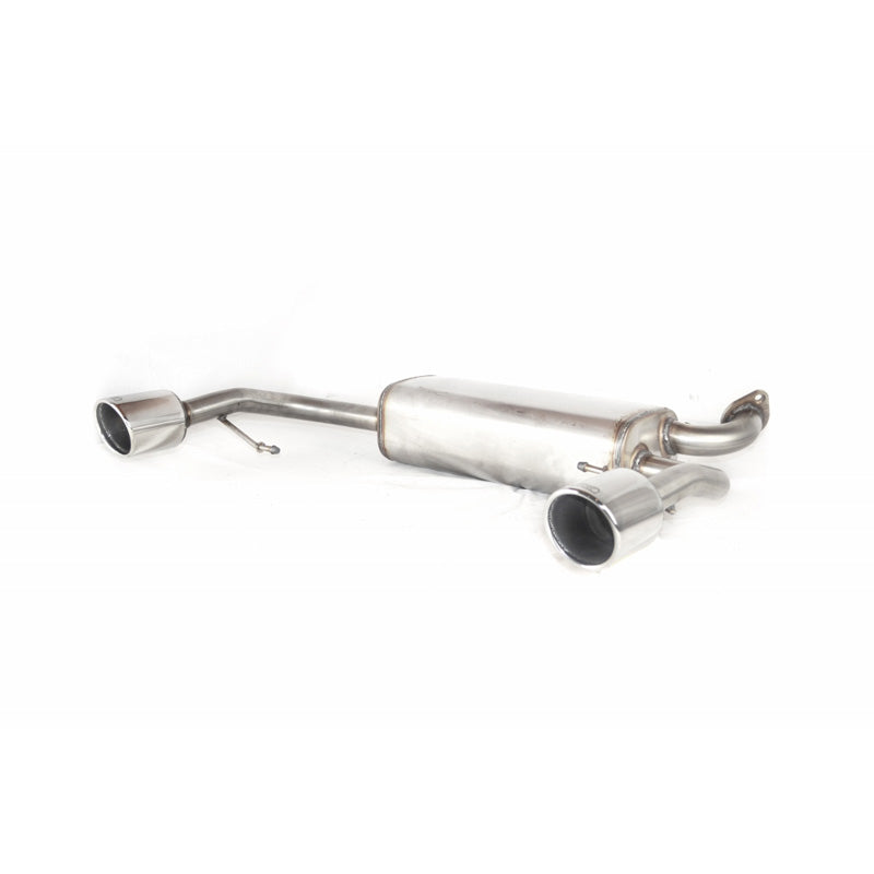 Ulter Sport, Dubbele roestvrijstalen sportuitlaat, Geschikt voor Suzuki Swift II 1.6 Sport 92kW (2006-2010), 101 mm