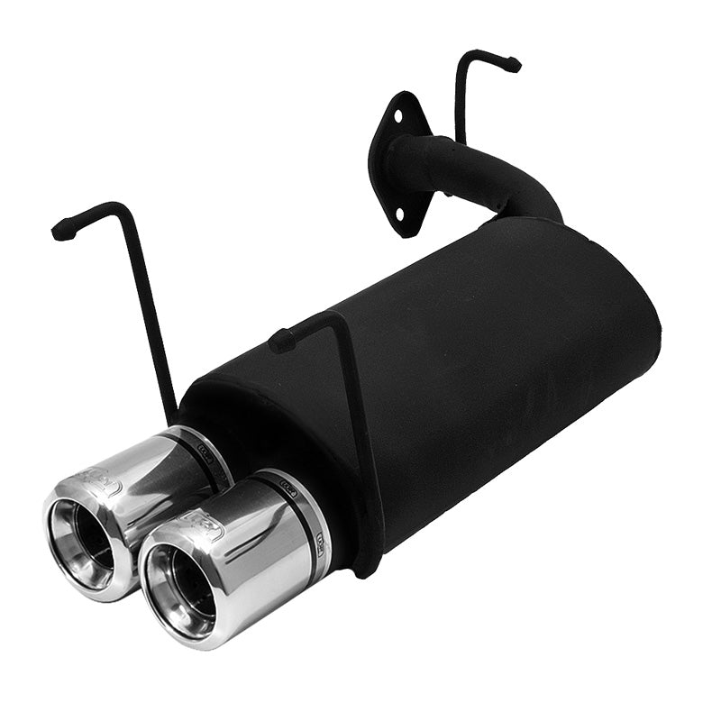 Ulter Sport, silencieux sport, compatible avec Toyota Corolla E10 HB 1,3i 55/65kW/1.6i 84kW 1992-1997 2x 80mm