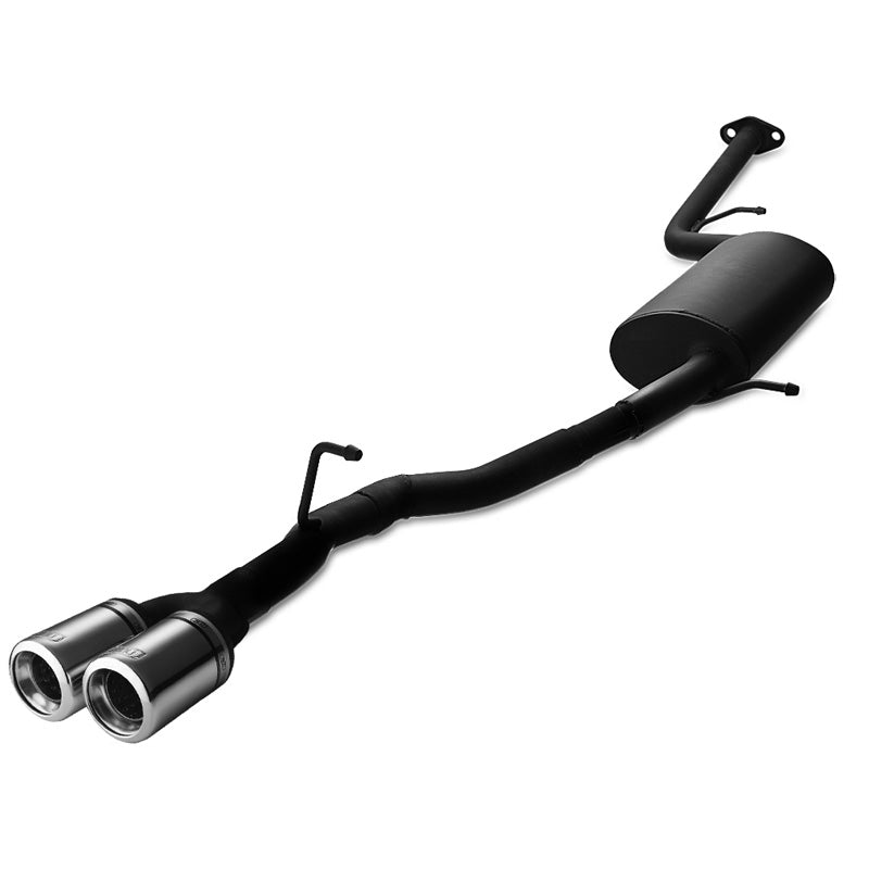 Ulter Sport, silencieux sport, compatible avec Toyota IQ 1.0i 50kW 2009- 2x 80mm