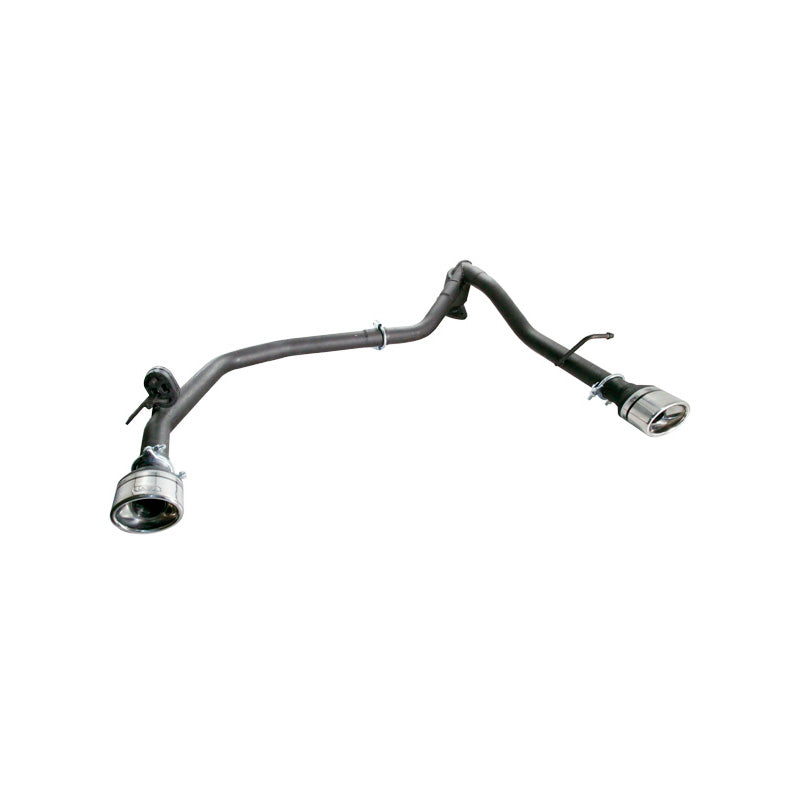 Ulter Sport, dubbele sportuitlaat, geschikt voor Toyota Yaris III HB 1.0i 50kW/1.3i 73kW 2011- 95x65mm