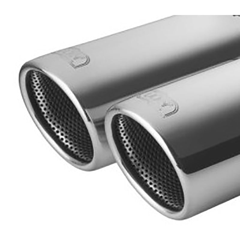 Ulter Sport, double silencieux sport, compatible avec Toyota IQ 1.0i 50kW 2009- 2x 70mm
