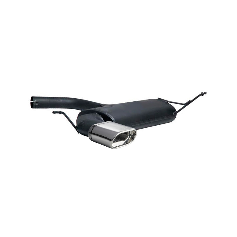 Ulter Sport, échappement sport, 145x75 mm, convient à Volkswagen Scirocco III 1.4TSi/2.0TDI 2008-2013, homologué E-Mark