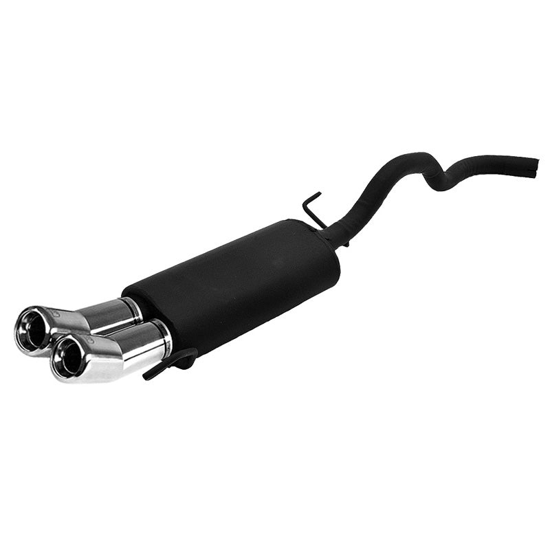 Ulter Sport, Sportuitlaat, 2x 80mm, Geschikt voor Volkswagen Polo 6N HB 1995-2001