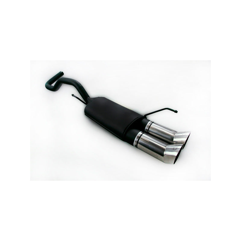 Ulter Sport, Sports exhaust, fits Volkswagen Polo 6N HB 1.0i 33/37kW/1.3i 44kW/1.4i 40/44/55kW/1.6i 55kW/1.9D 47kW 1995-2001 2x 80mm DTM
