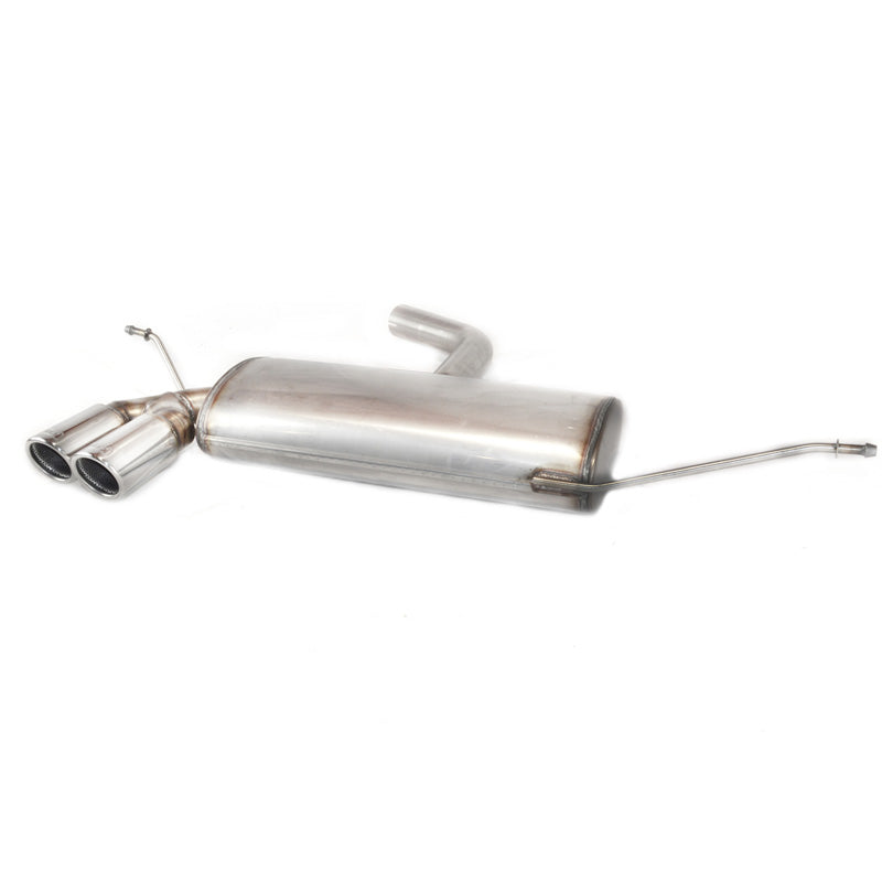 Ulter Sport, silencieux sport, en acier inoxydable,  compatible avec Volkswagen Scirocco III HB 1.4TSi 90/118kW/2.0TDI 103kW 2008-2013 2x 70mm