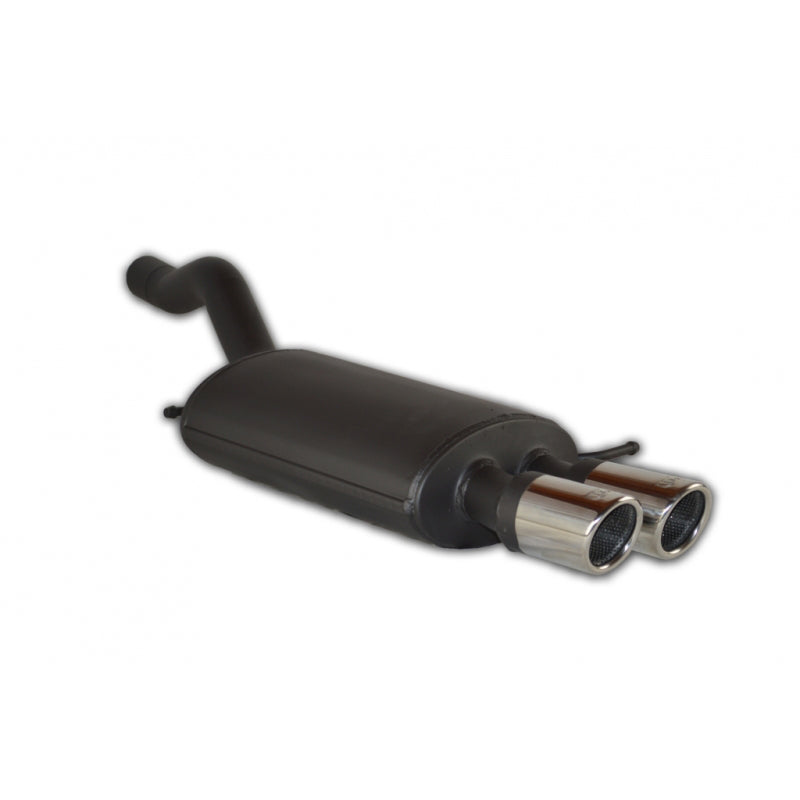 Ulter Sport, Sportuitlaat van roestvrij staal, Geschikt voor Volkswagen Golf VII Variant 1.4TSi 103kW (2013-2016), 2x 70mm RS, E-goedgekeurd