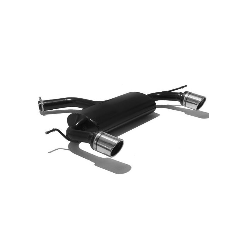 Ulter Sport, double échappement sport, compatible avec Volkswagen Scirocco III 1.4TSi 90/118kW/2.0TDI 103kW 2008-2013 90mm