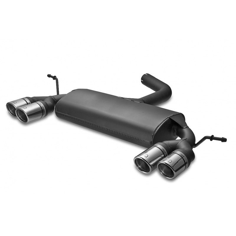 Ulter Sport, double échappement sport, compatible avec Volkswagen Golf VI HB 3/5 portes 1.4i 59kW/1.4TSi 90/118kW/2.0TDI 81/103kW 2008- 2x 70mm