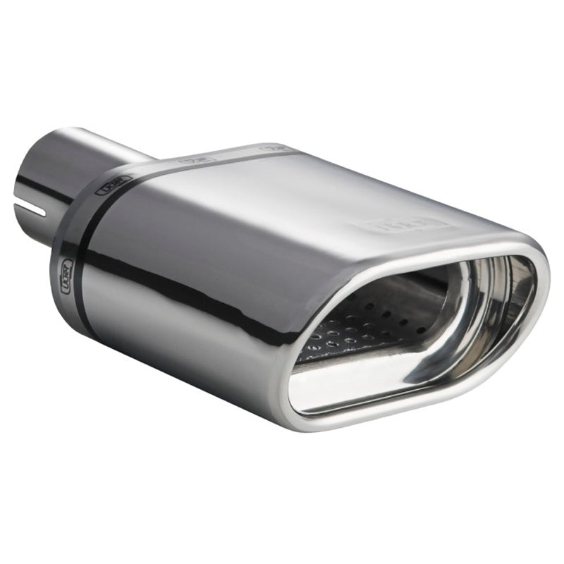 Ulter Sport, Tailpipe - Oval 145x75mm - Length 140mm - Installation ->50mm - Inox