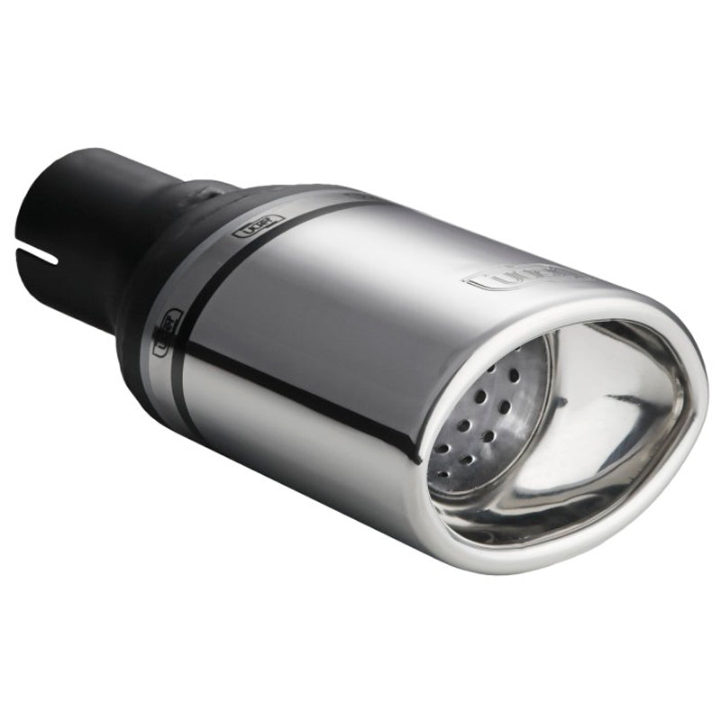 Ulter Sport, Tailpipe - Oval 120x80mm - Length 120mm - Installation ->50mm - Inox
