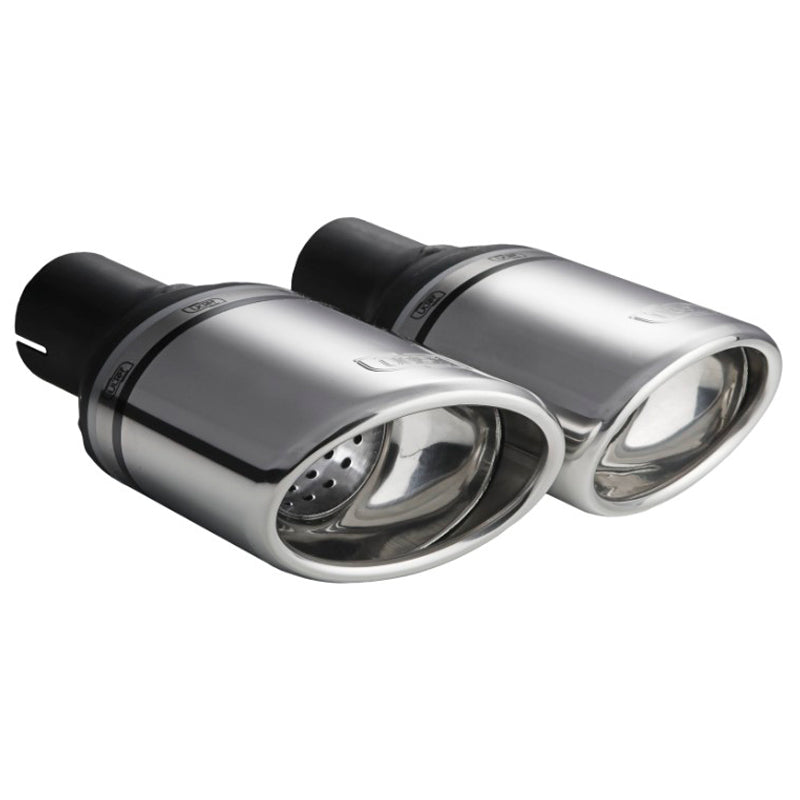 Ulter Sport, Tailpipe (right) - Oval 120x80mm - Length 120mm - Installation ->50mm - Inox