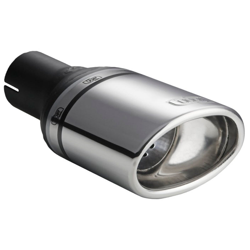 Ulter Sport, Tailpipe - Oval 120x80mm Slanted - Length 120mm - Installation ->50mm - Inox