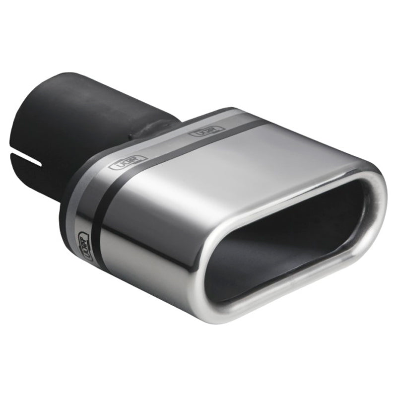 Ulter Sport, Tailpipe - Oval 110x45mm - Length 80mm - Installation ->50mm - Inox