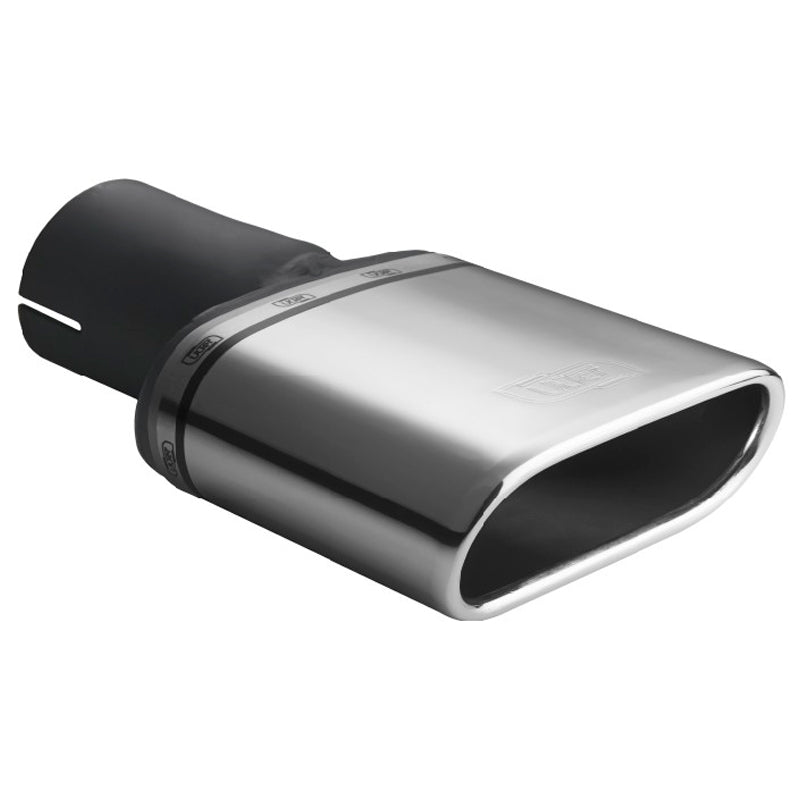 Ulter Sport, Tailpipe - Oval 167x60mm - Length 200mm - Installation ->50mm - Stainless steel