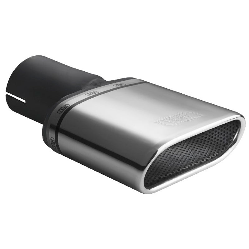Ulter Sport, Tailpipe - Oval 167x60mm - Length 120mm - Installation ->50mm - Stainless steel