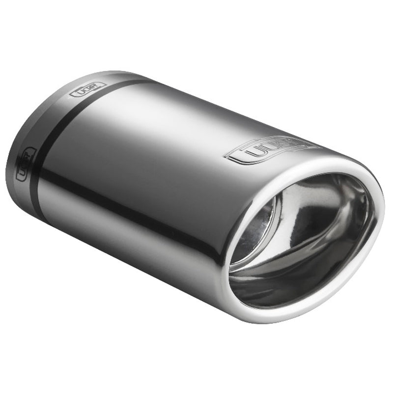 Ulter Sport, Exhaust Tip - Oval 95x65mm - Length 120mm - Installation 30-42mm - Inox