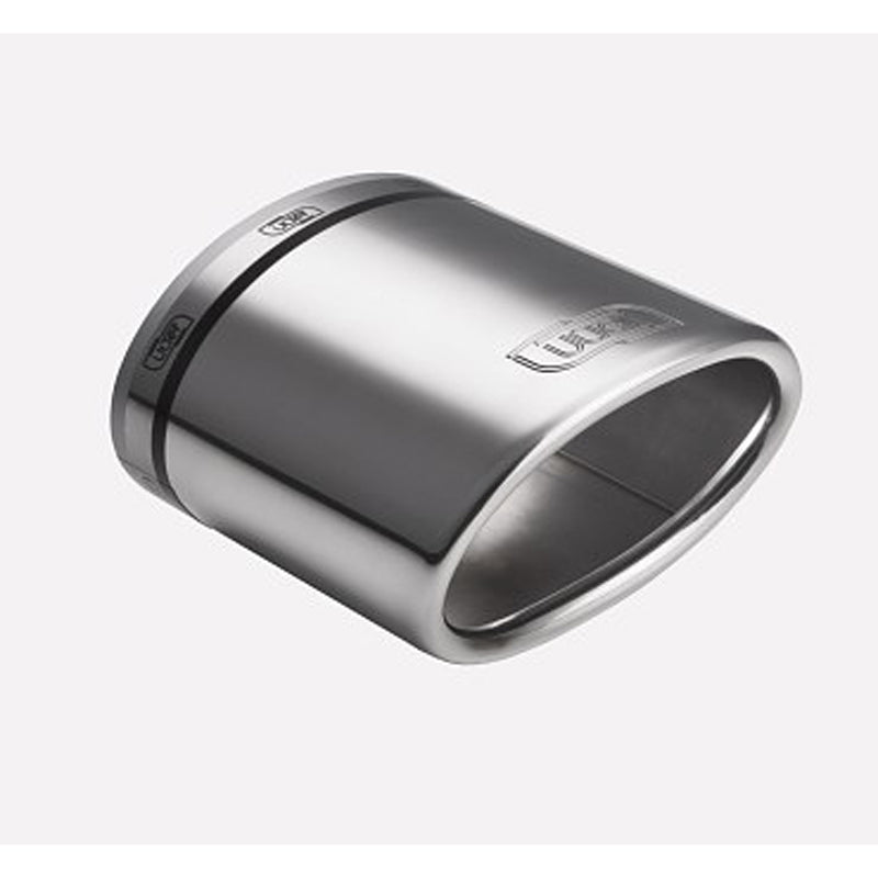 Ulter Sport, Exhaust Tip - Oval 95x65mm Slanted - Length 120mm - Installation 40-55mm - Inox